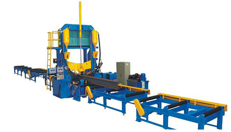 H Beam Assembling Welding Straightening 3 in 1 Machine