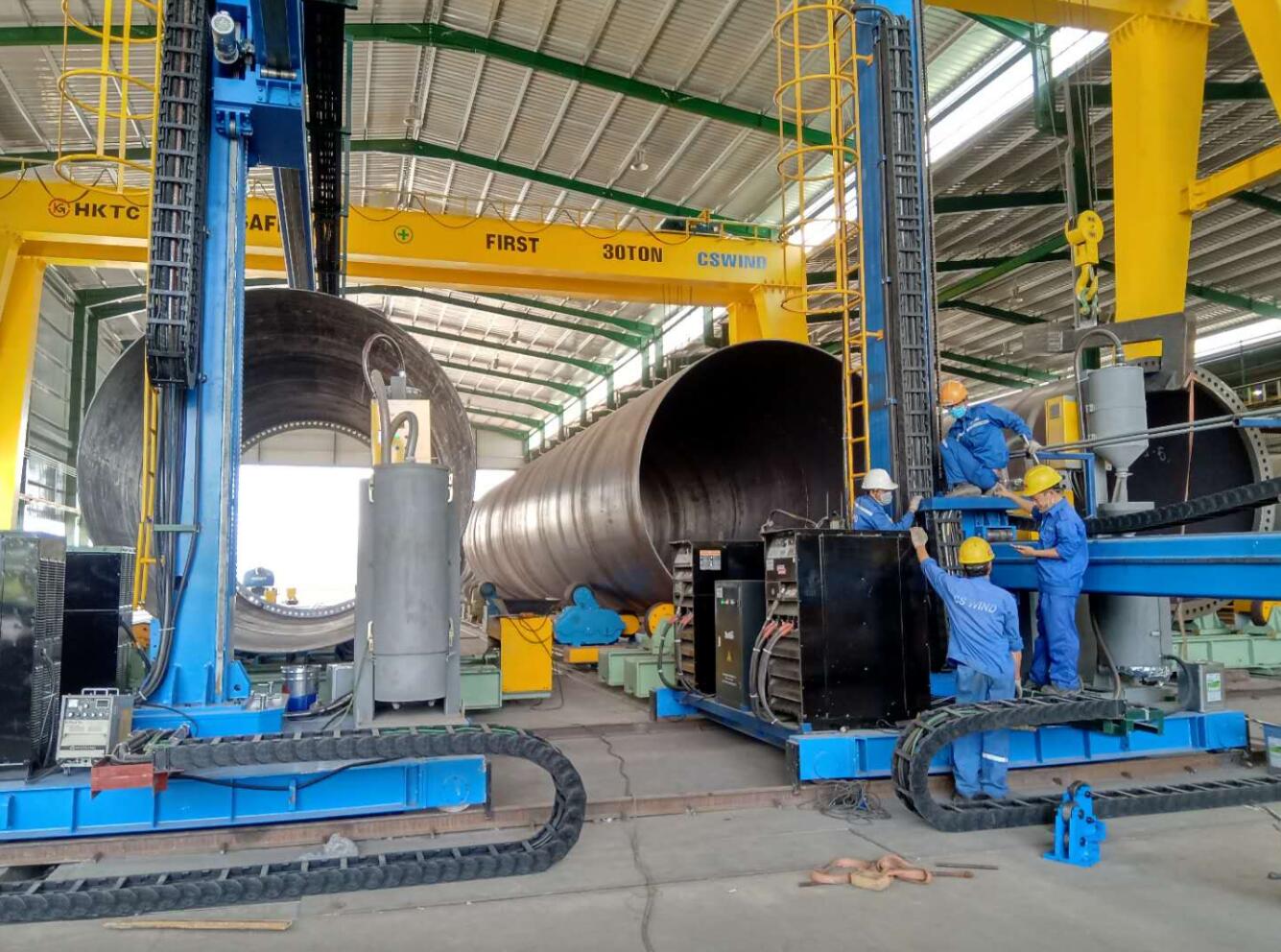 Column & Boom Welding Machine